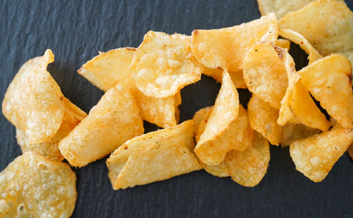 「堅あげポテト 青じそ明太子味」