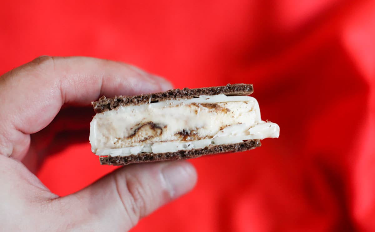 「ハーゲンダッツ 芳醇ティラミス」断面