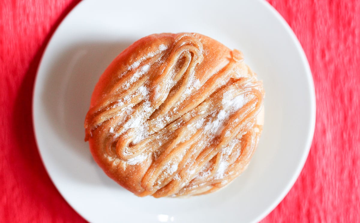 「NL モンブランみたいなパン」俯瞰