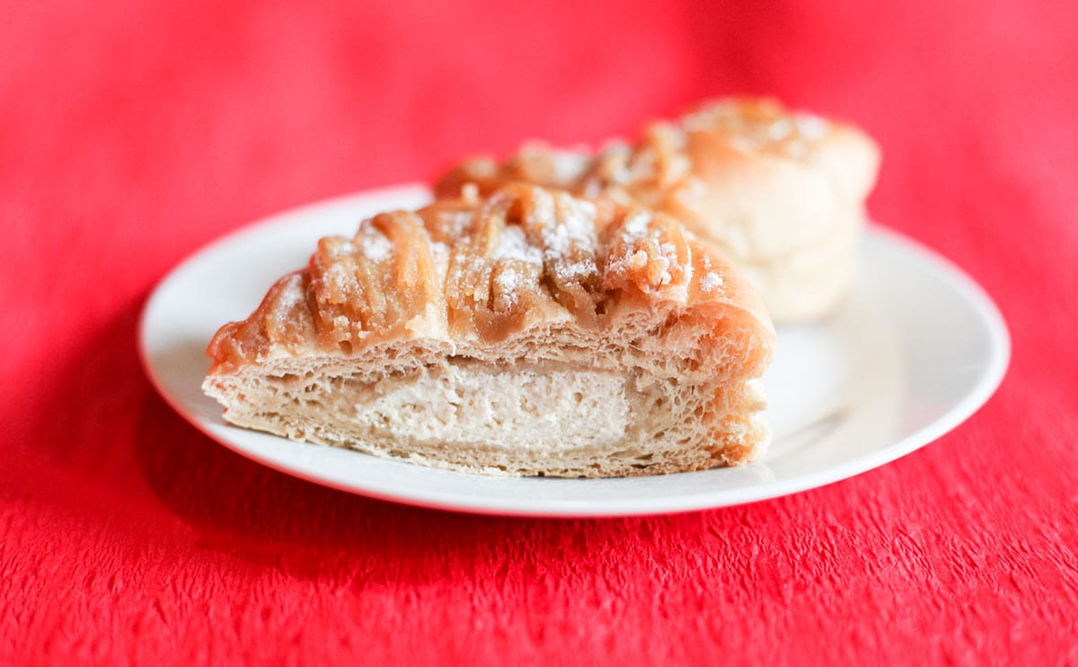 「NL モンブランみたいなパン」断面