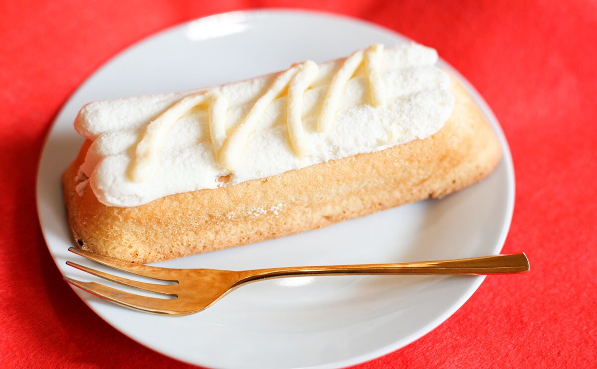 「Uchi Café×Milk MILKシフォンケーキ みるく&バター」俯瞰