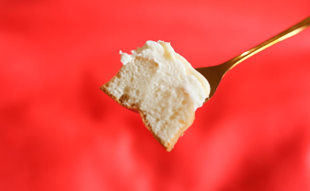 「Uchi Café×Milk MILKシフォンケーキ みるく&バター」フォーク