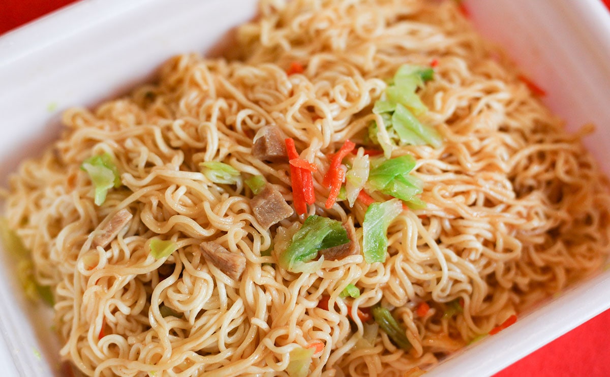 「ペヤング 超大盛 チーズタッカルビ風やきそば」完成品