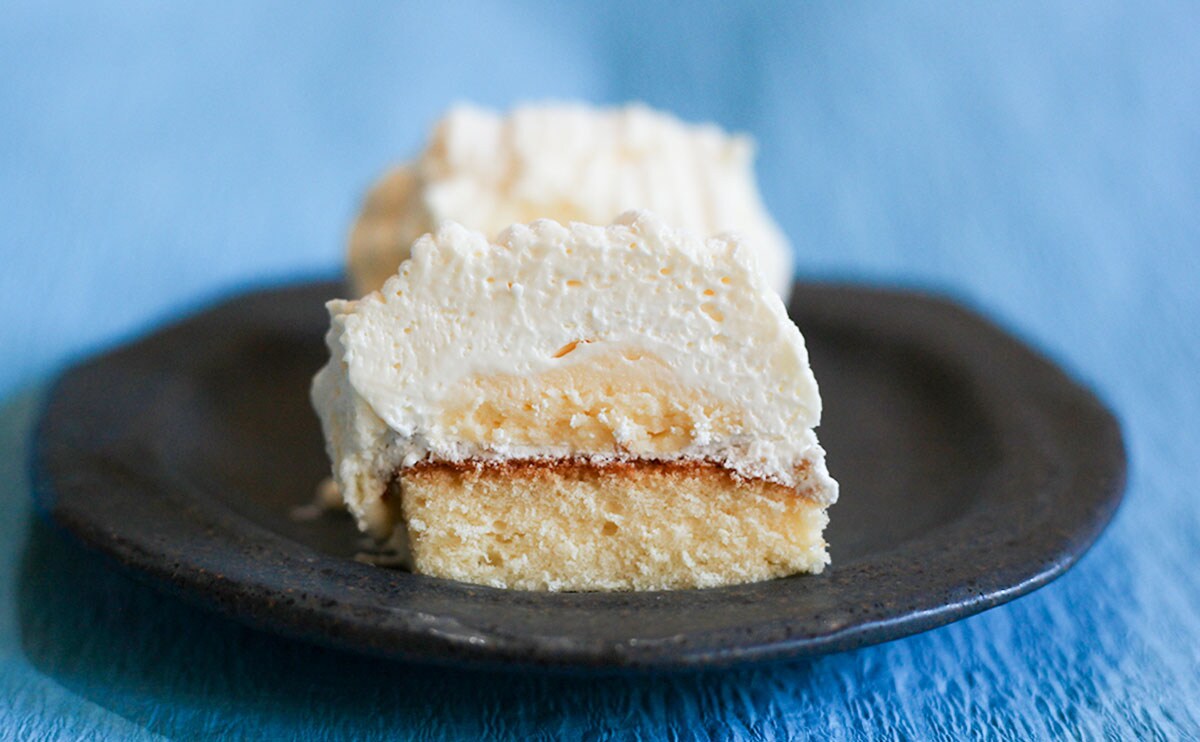 「Uchi Café×Milk MILKモンブランケーキ みるく＆バター」断面