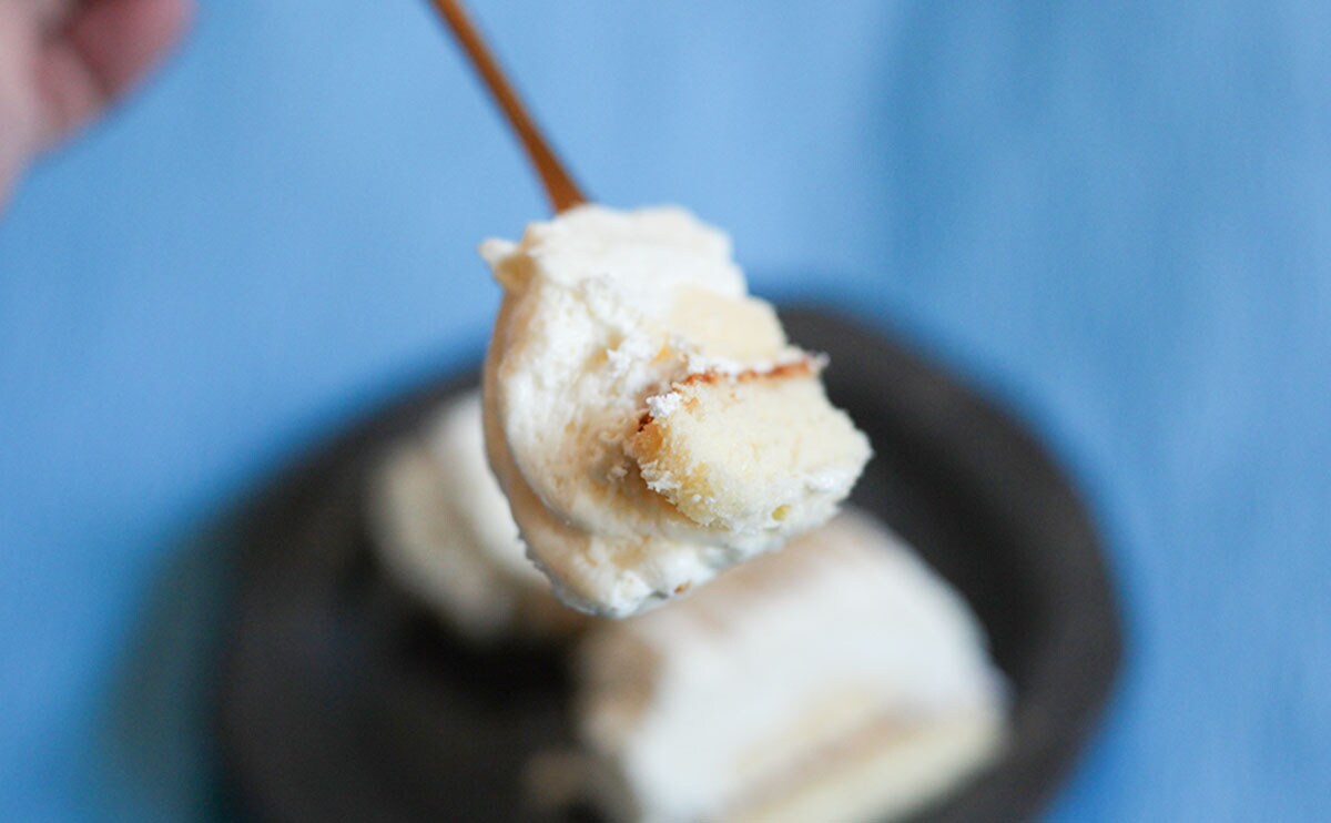 「Uchi Café×Milk MILKモンブランケーキ みるく＆バター」フォーク