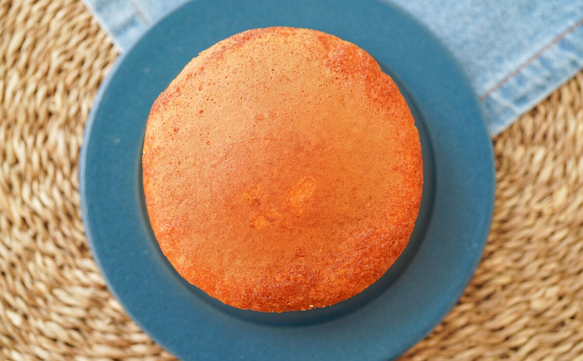 「ふわふわ食感大きなシフォンケーキ」