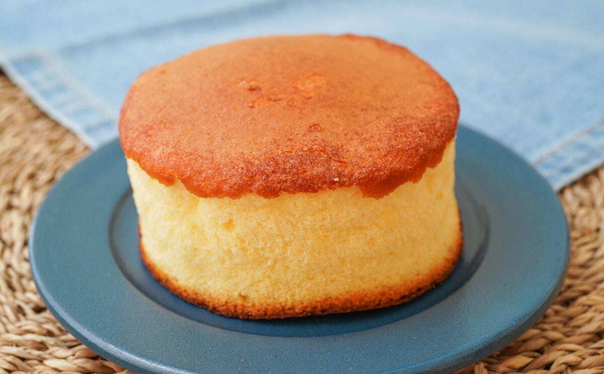 「ふわふわ食感大きなシフォンケーキ」