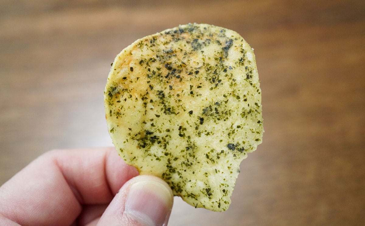 ポテトチップス「超！韓国のり味」