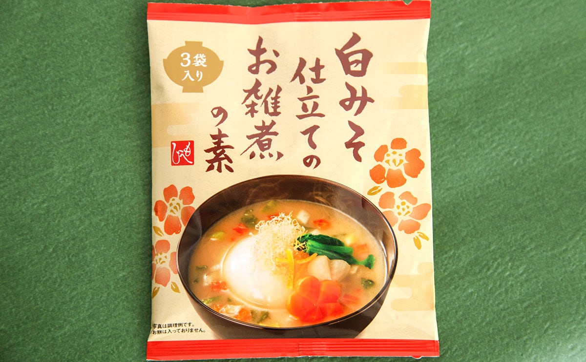 【カルディ】「白みそ仕立てのお雑煮の素」が簡単でうますぎる