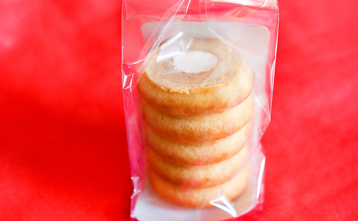 「MACHI café ミルククリームのバウムクーヘン」本体