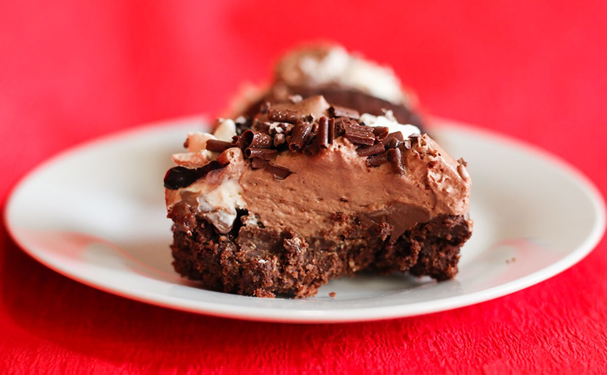 「Uchi Café×GODIVA クラシックショコラリース」断面