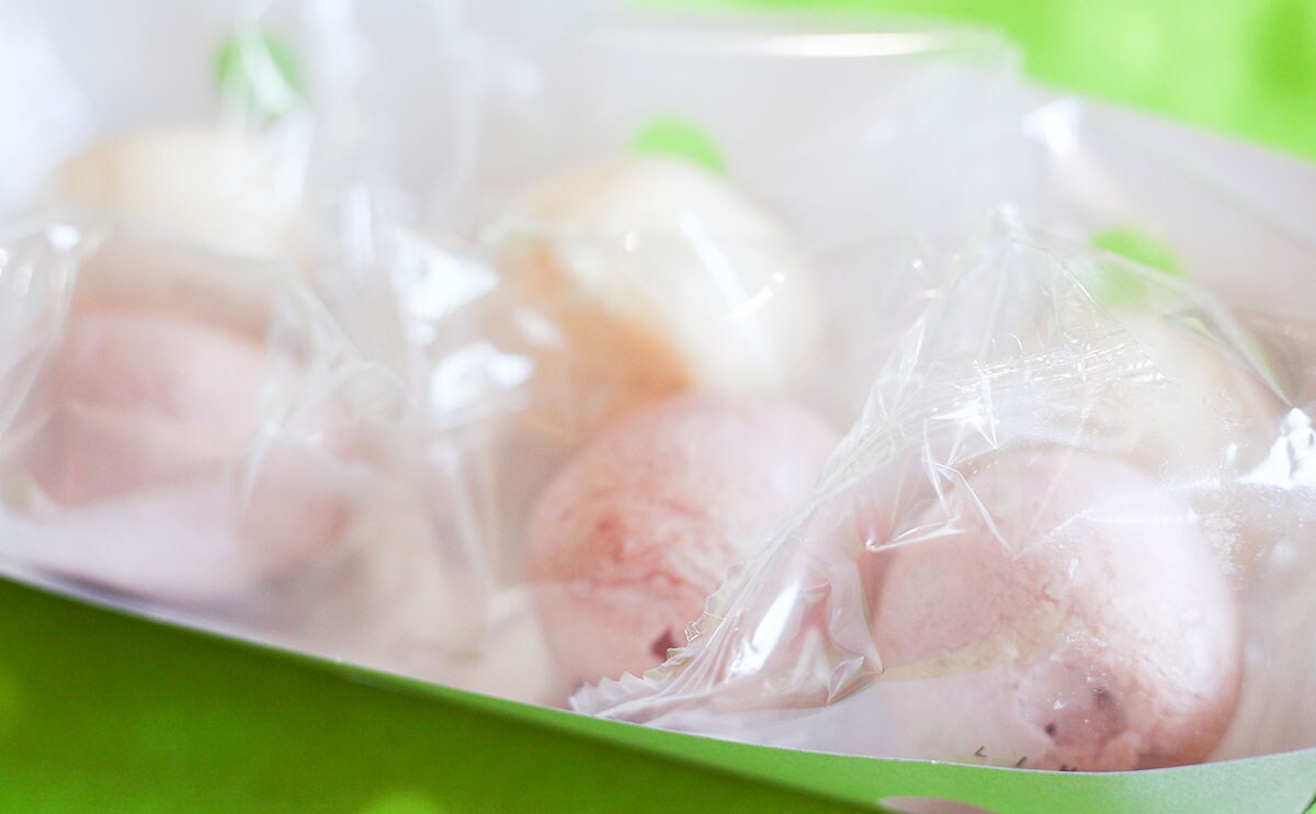 「もっち®シュー　いちご＆ミルク　6個」個包装