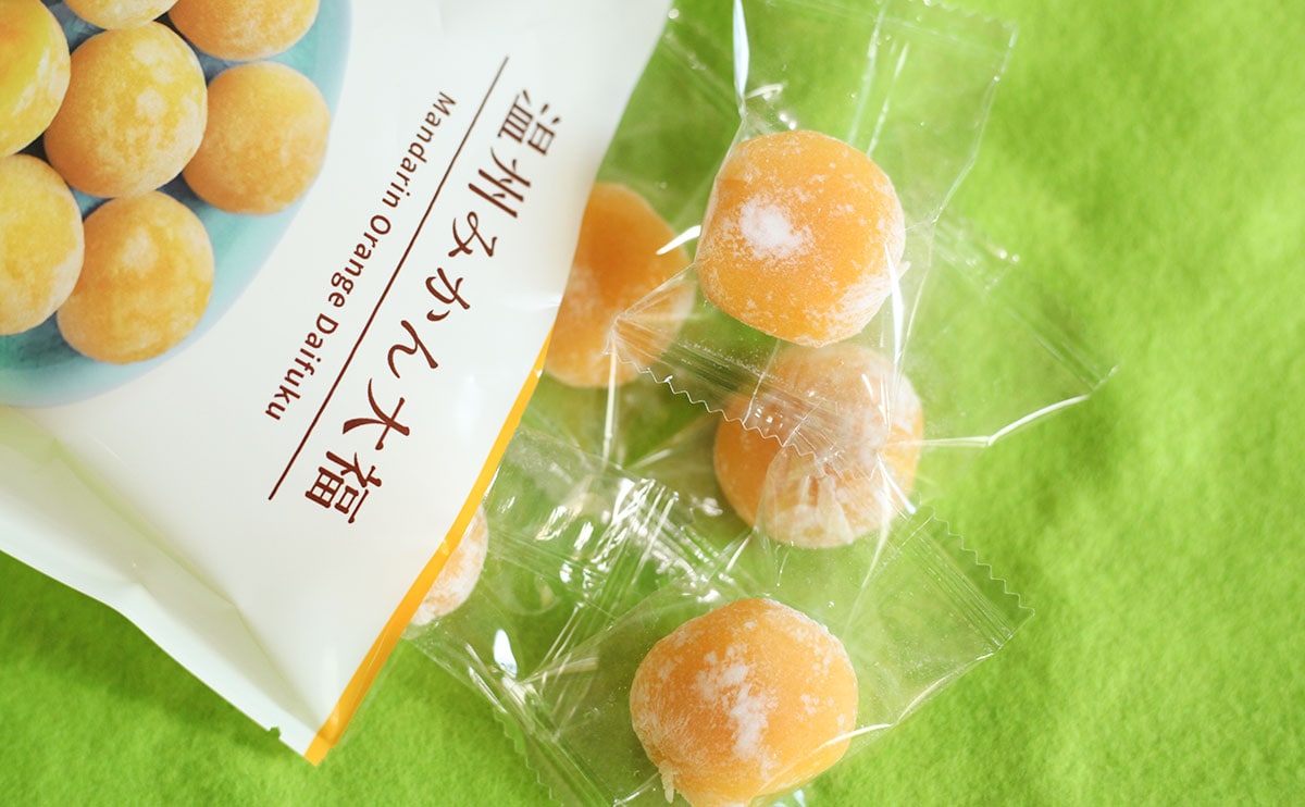 「温州みかん大福　7個入」個包装