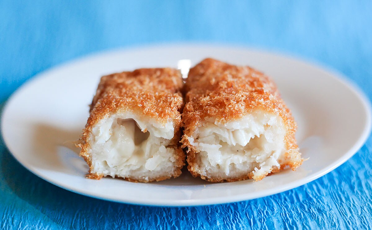 「フライドフィッシュ　タルタルソースin」断面