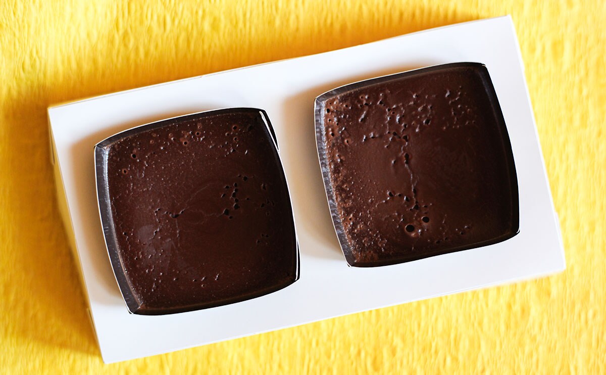 「カカオ香るガトーショコラ」俯瞰