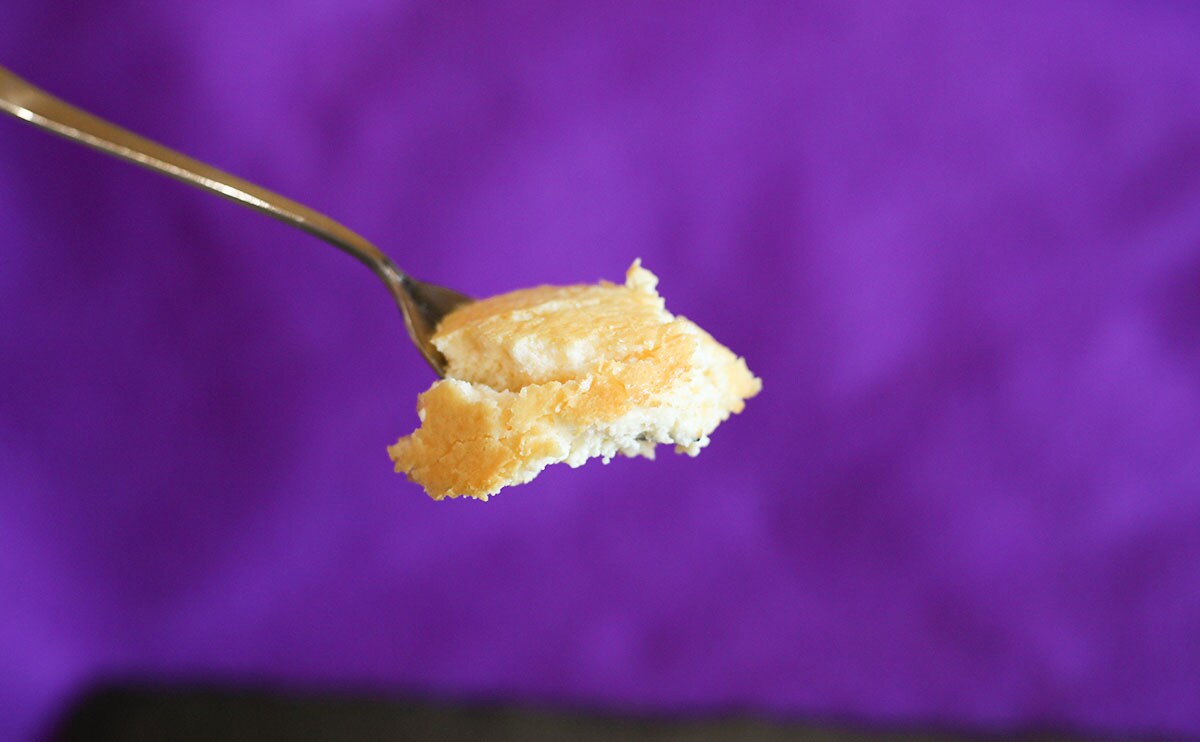 「とろなま食感チーズテリーヌ」フォーク