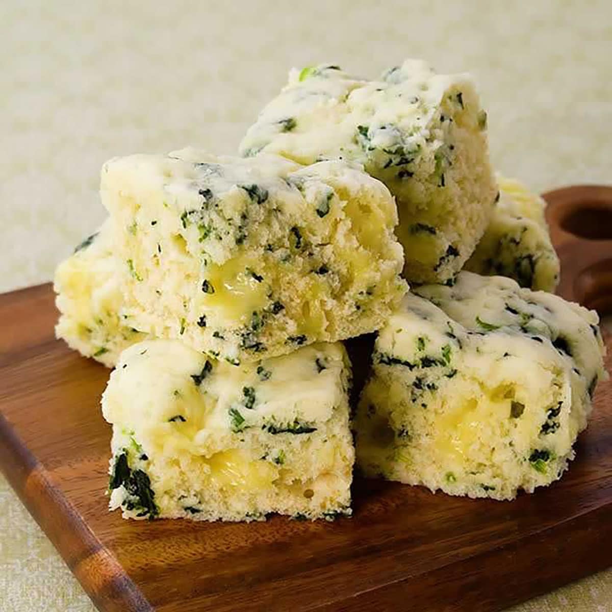 ほうれん草の蒸しパン