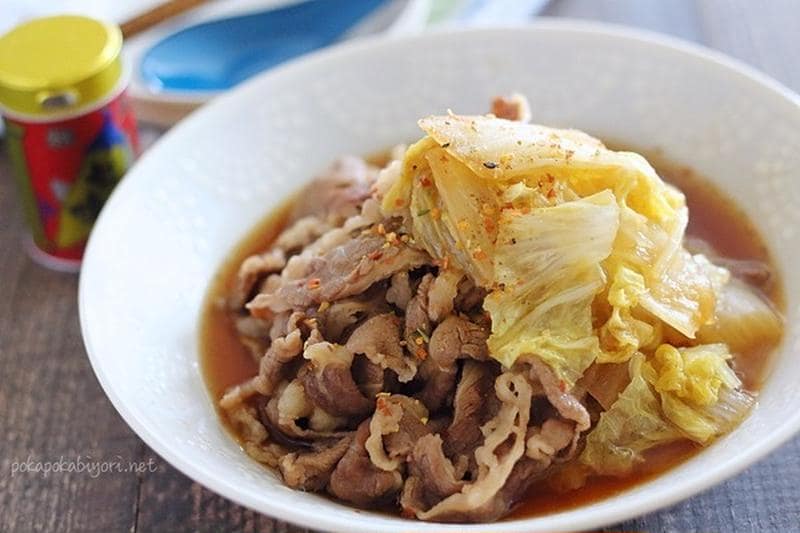 安定のおいしさ！ご飯によく合う「牛肉と白菜」の甘辛おかず