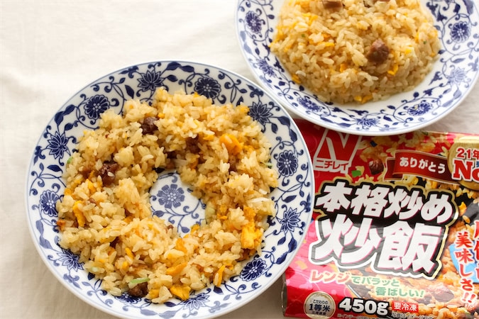 【冷食クイズ】「冷凍炒飯」をムラなく加熱するには…皿に「平たく盛る」「山に盛る」「ドーナツ型に盛る」のどれ？