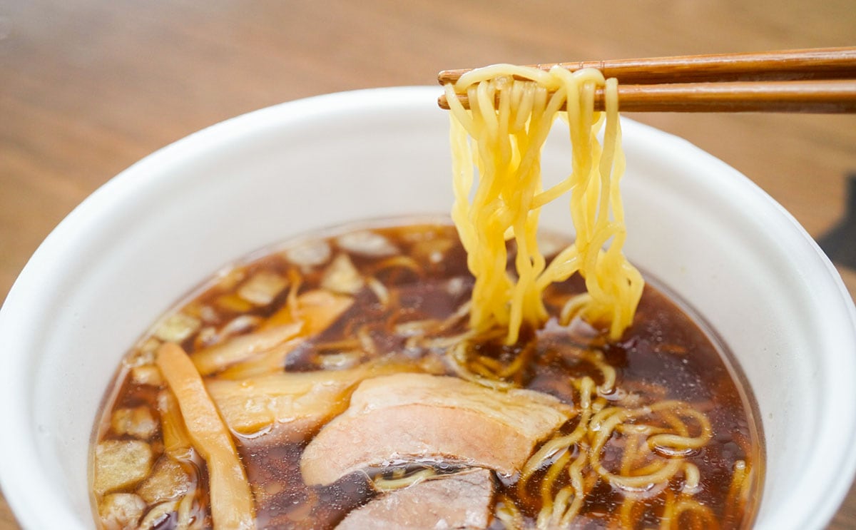 テレビで紹介された“醤油の王道”カップ麺が本当にうまい