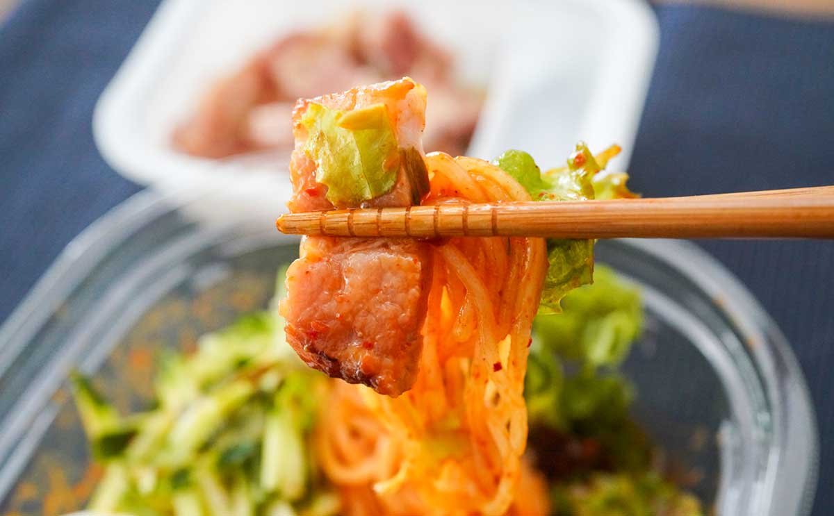 セブンに激うま麺降臨!チルド惣菜をプラスすると最高に
