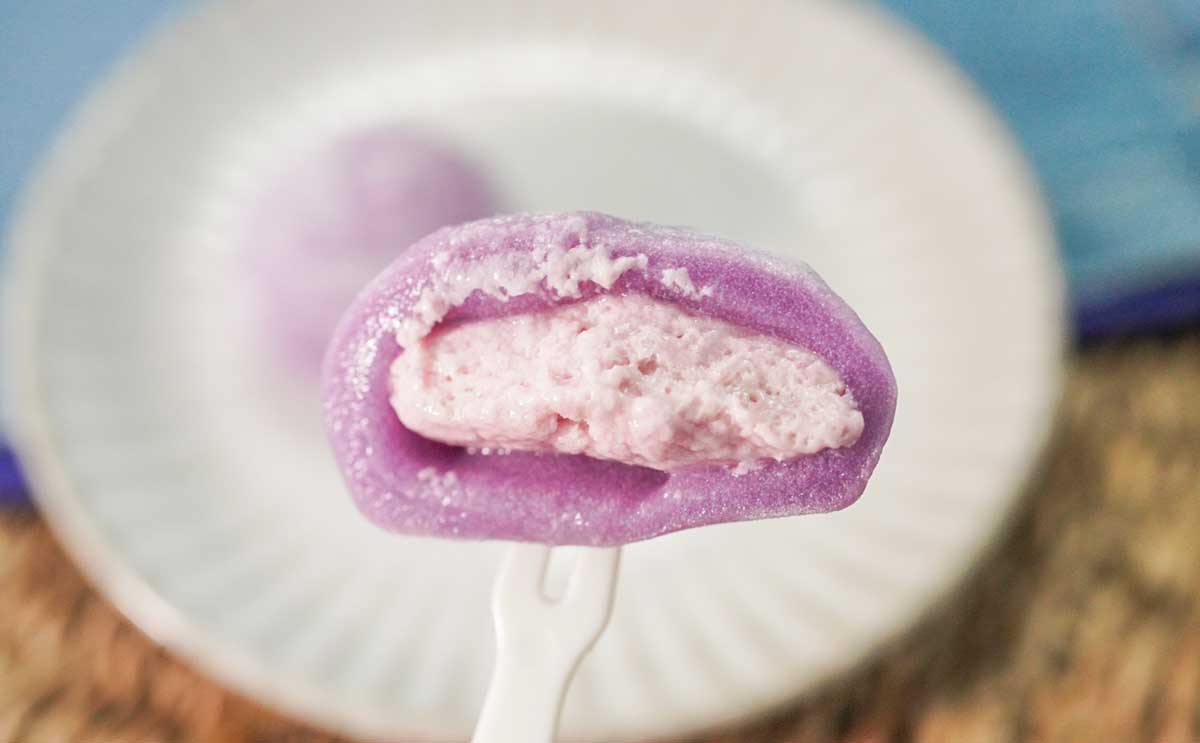 「よくわかんないけどおいしい」セブン新発売スイーツは紫色に