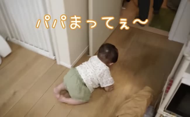 30万回再生！パパのことが大好きすぎる赤ちゃんのまさかの行動に「愛おしい」「可愛い」の声多数！