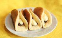 1個あたり46円。【ローソン】の『パンケーキ』は和風!?