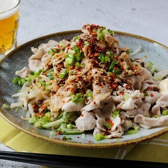 夏を乗り切るスタミナ激悪飯！こってり味でビールが合う「ラー油マヨ冷しゃぶ」