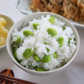 冷凍枝豆で手軽においしく！「混ぜ込み枝豆ごはん」で食卓に彩りを