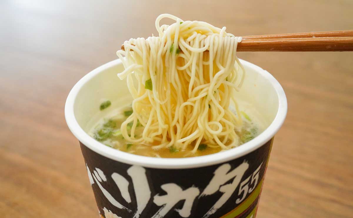 「完飲した」人気急上昇のラーメン店が【カップ麺】に