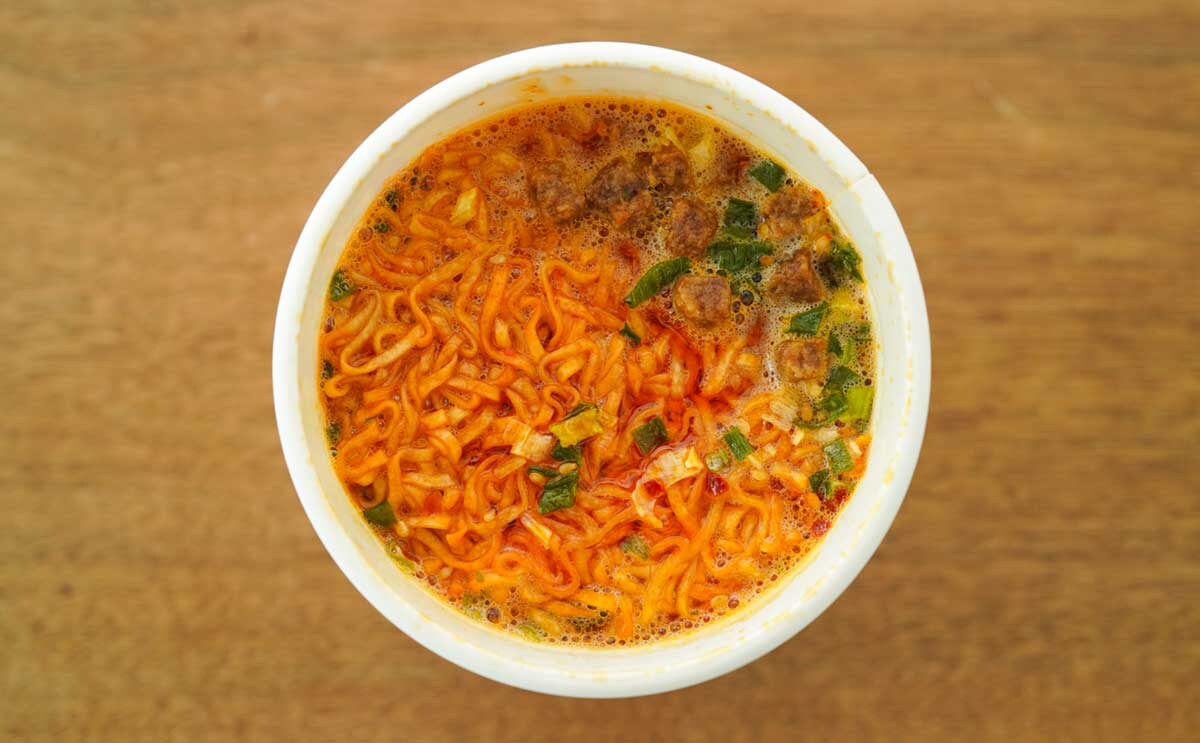 「良い組み合わせ」「スープおいしかったよ」【日清食品】の新作カップ麺が想像以上によかった