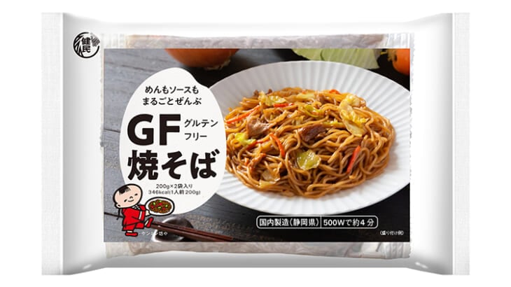 麺もソースもグルテンフリーの焼そば！