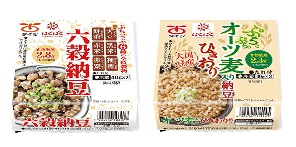 全粒穀物と納豆がコラボ！食物繊維と納豆菌で健康に