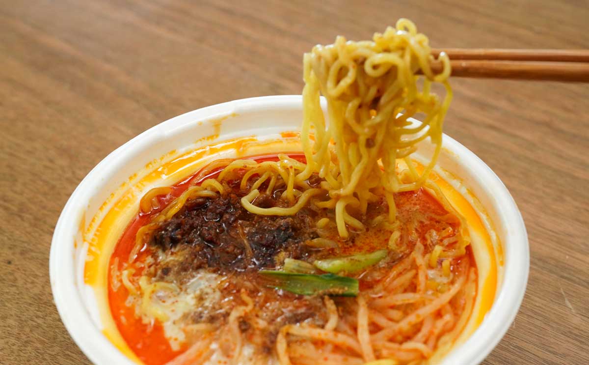 【食物繊維25.5g】セブンの担々麺が最高すぎる