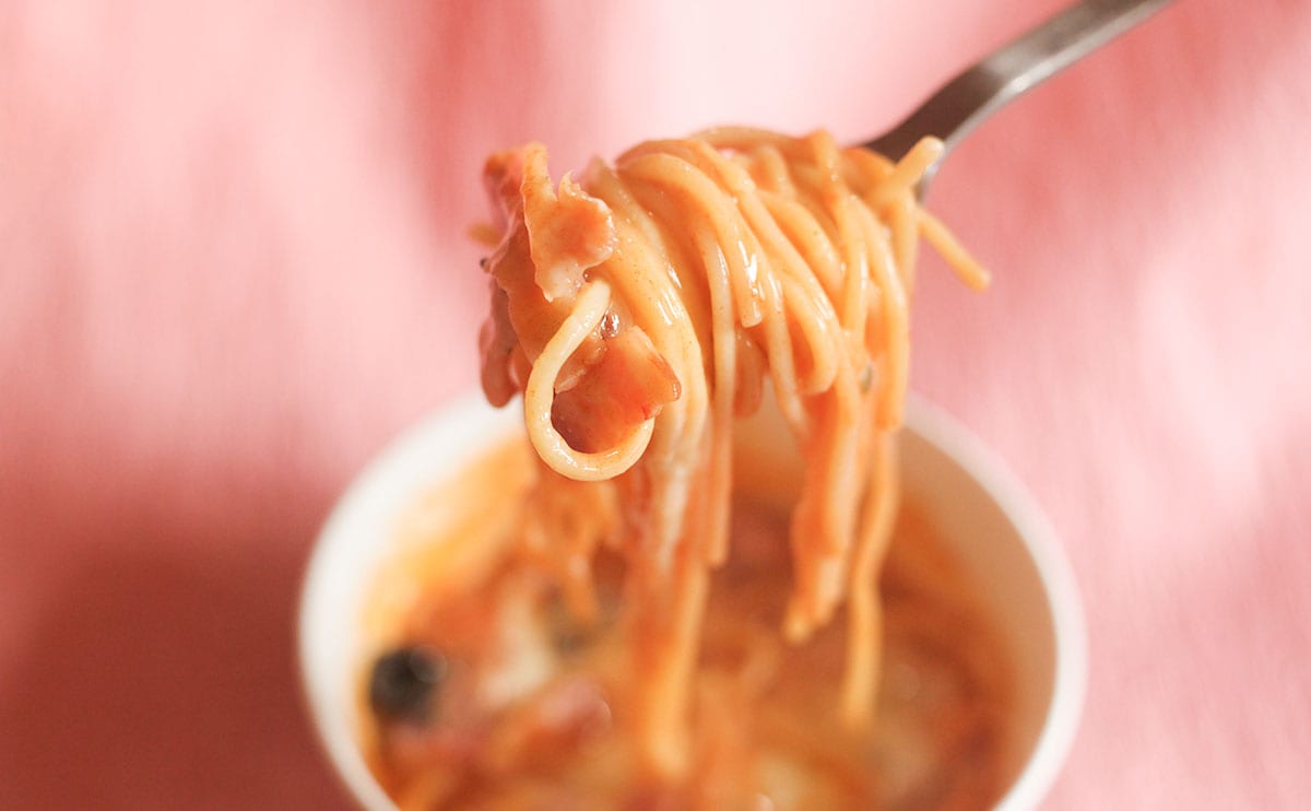 「うますぎる」「天才すぎ」【ローソン】の『ロゼクリームパスタ』、リピート決定です!