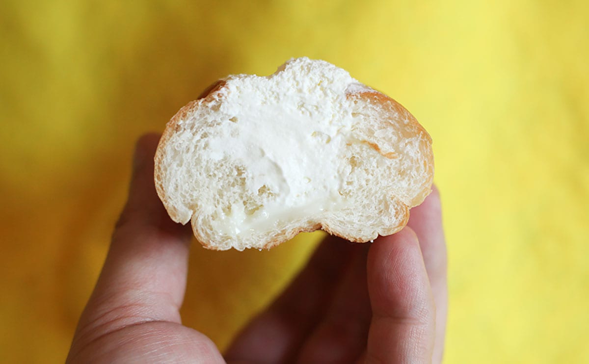 生クリーム好きは集合!【ローソン】の『クリームコッペ』がシンプルにうまい