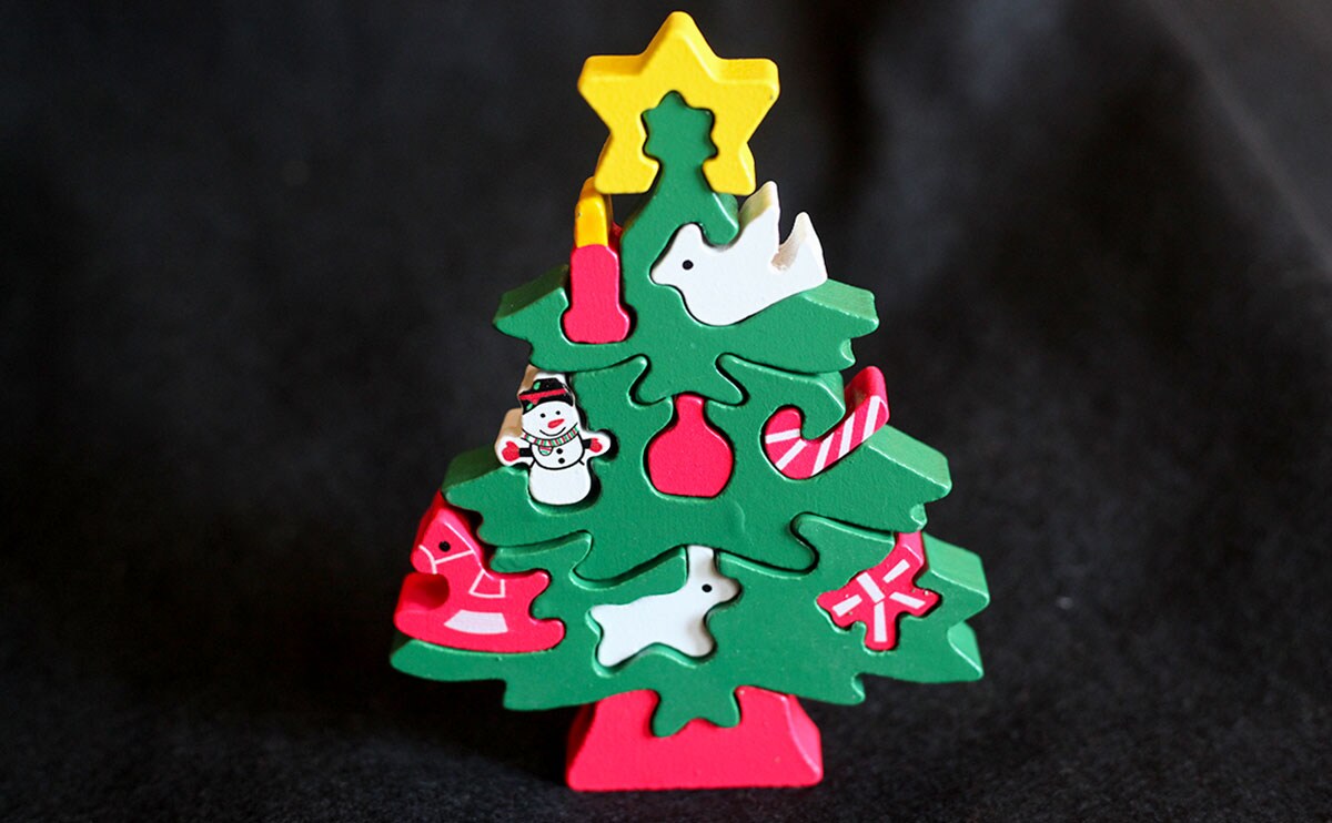 遊んで、飾れる。【カルディ】でかわいいクリスマスツリーを発見！