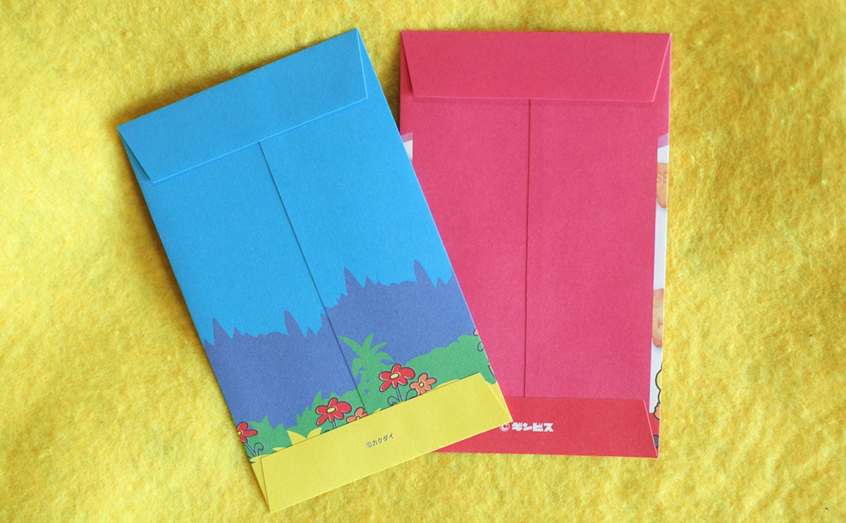 【ファミマ】「かわいい」と噂のお菓子パッケージ風『ポチ袋』をゲット!