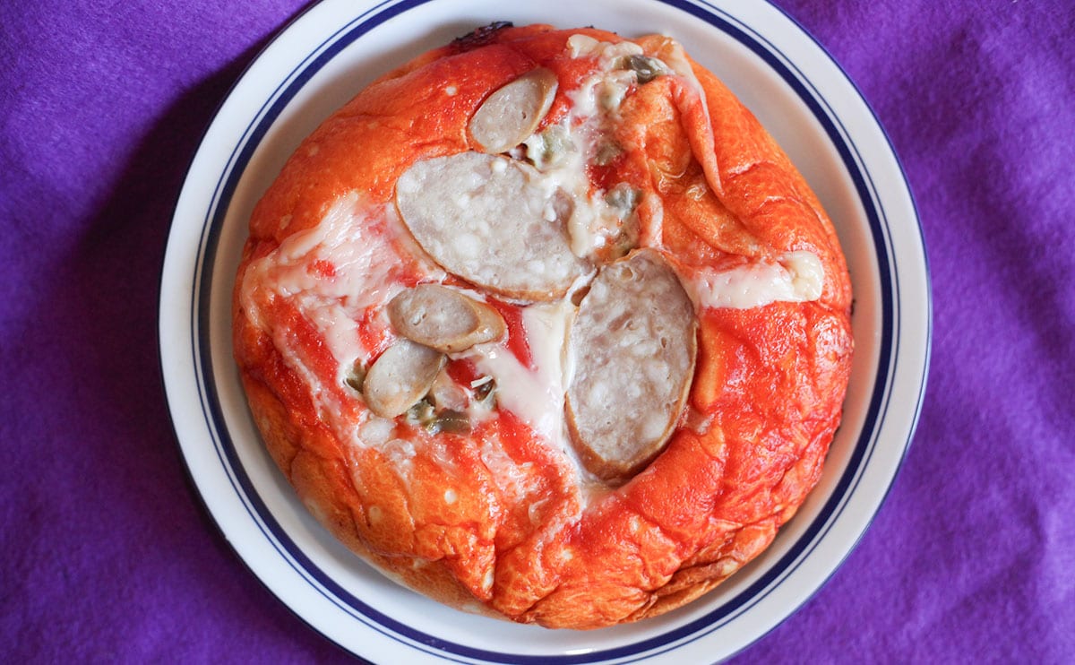 ローソンの『でっかいピザパン』が本当にでっかかった