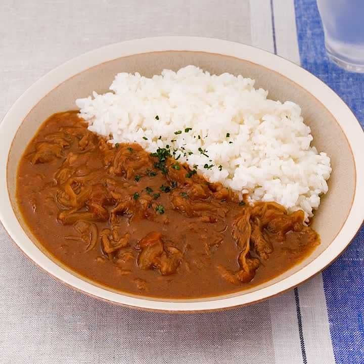 3合炊き炊飯器で作る！トロトロハヤシライス