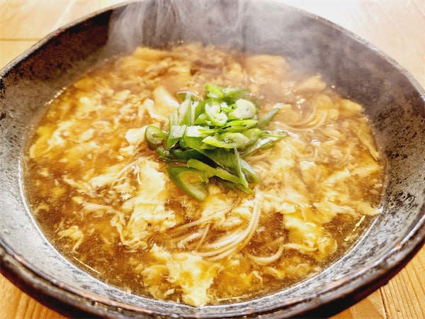 【冬もそうめん】ふわとろ♡熱々の餡でいただく「卵とじあんかけそうめん」に挑戦！出汁の優しい味わい♪