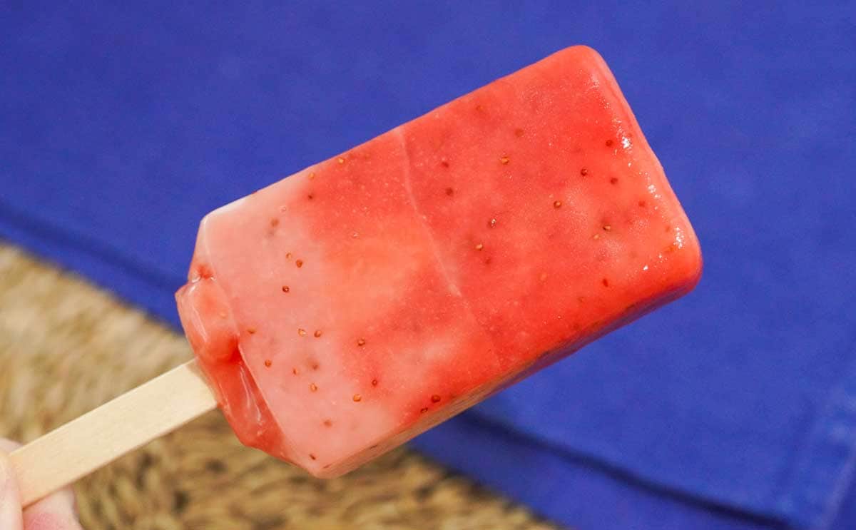 「本当においしい」【セブン】真っ赤なアイスにハマりそう