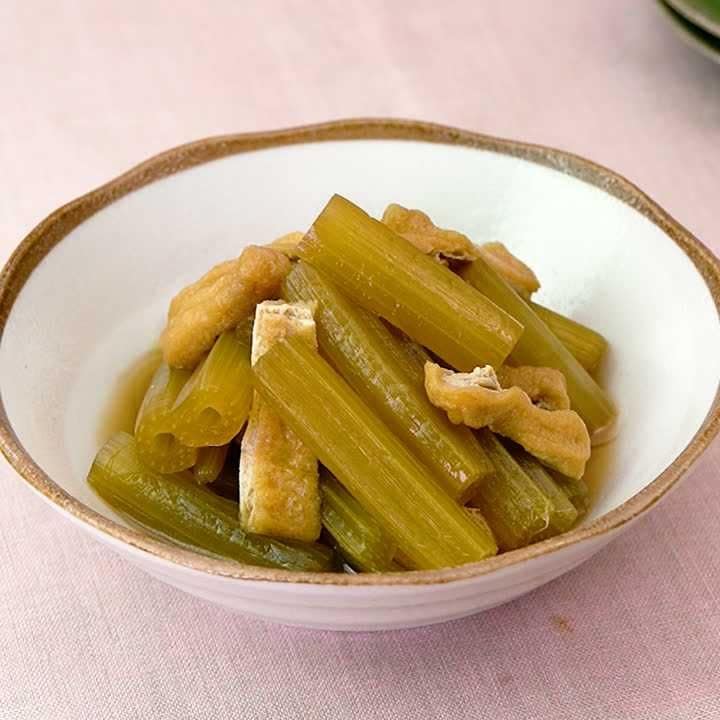 簡単！めんつゆで作るふきの煮物