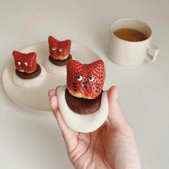 オーブンいらずで簡単かわいい！ 春らしさいっぱいの手作りいちごスイーツレシピ