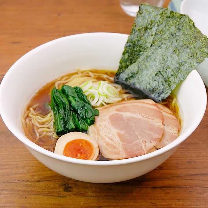 お家で本格！煮干しラーメン