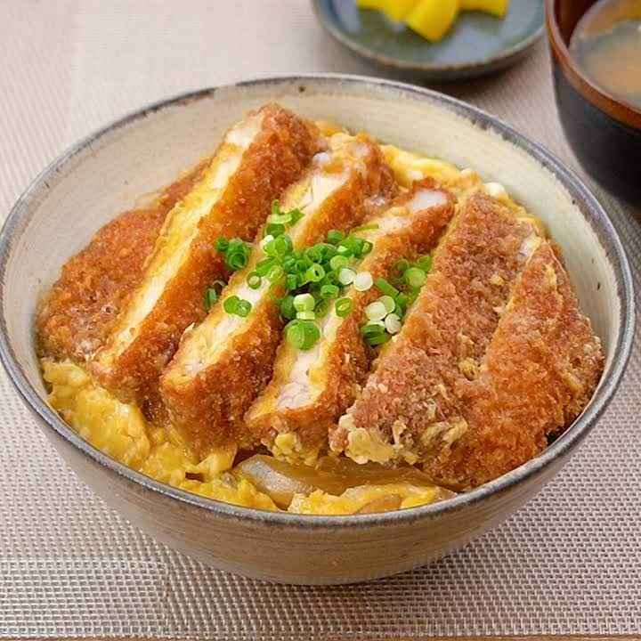 お手軽！めんつゆでカツ丼