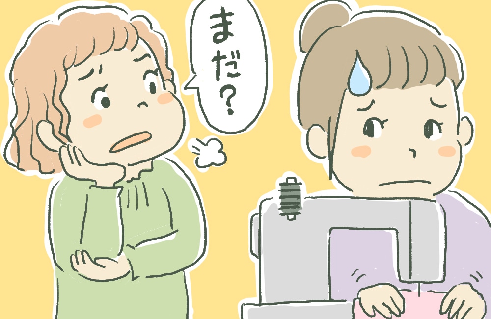 気の強いママ友に衣装づくりを頼まれた⇒『まだ?』『遅いんだよ』と文句たらたら≪ママ友トラブル≫