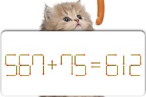 【マッチ棒パズル】わかるかな？「567＋75＝612」を正しい式に直しましょう【毎日脳トレ】