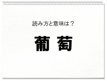 【毎日脳トレ】読めるかな？　知っておきたい漢字の読みと意味